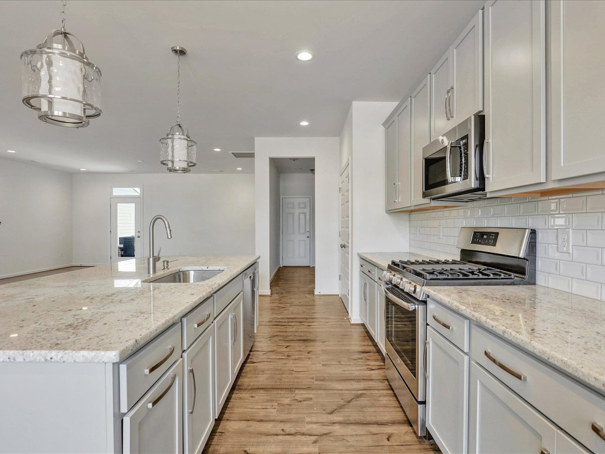 Granville Floor Plan at River Mill Townhomes | HHHunt Homes