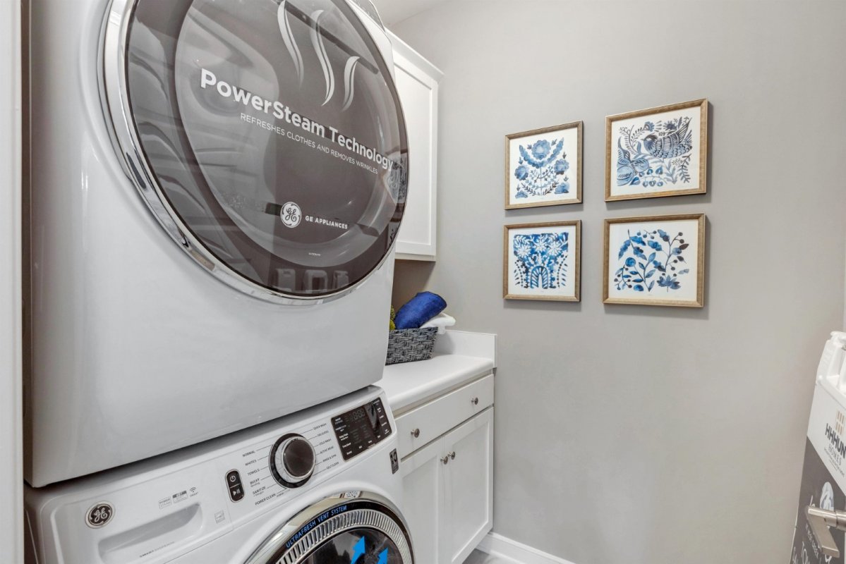 Laundry room with ample counter space