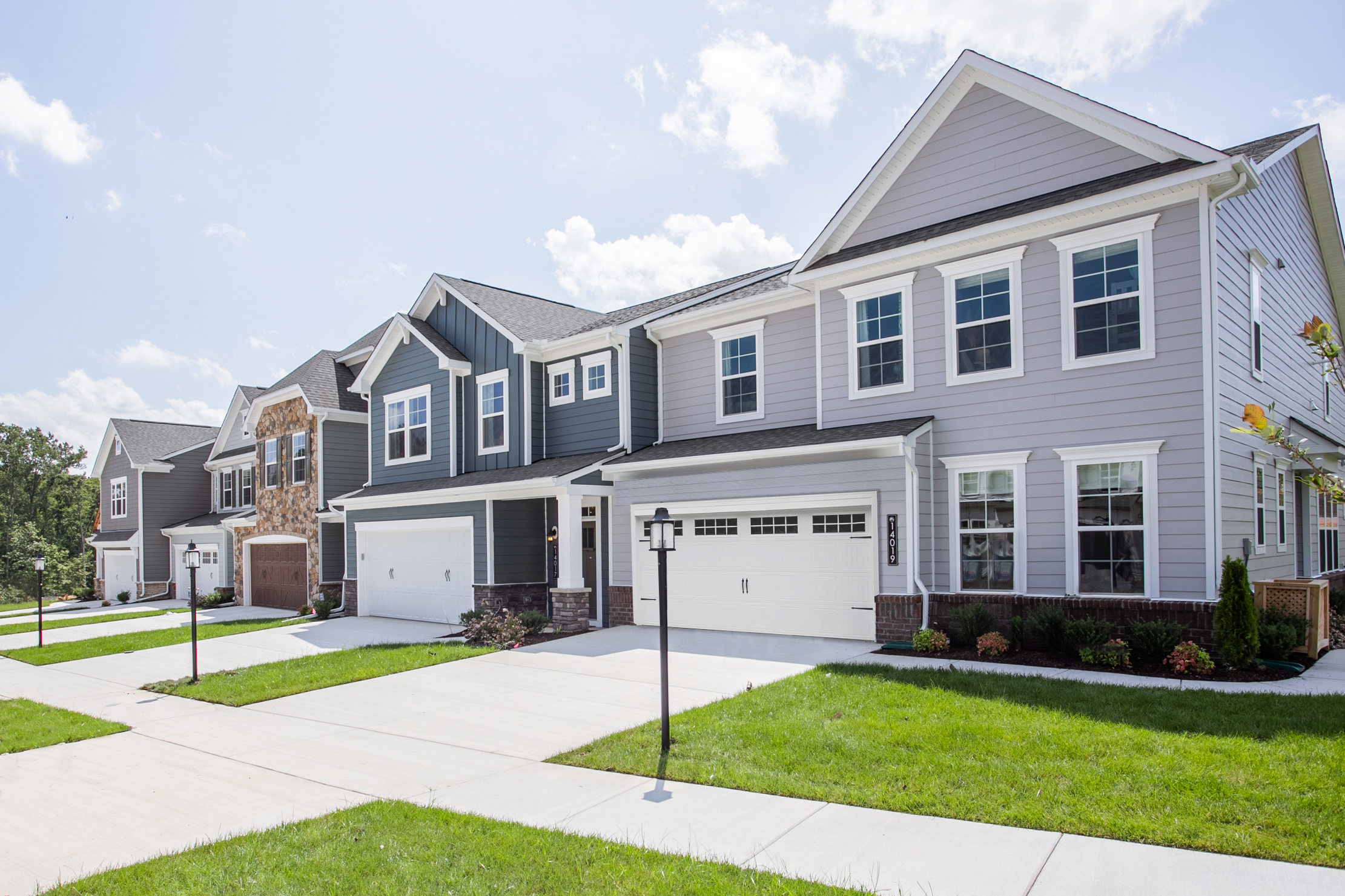 New Homes In Richmond VA Mosaic At West Creek 55 Community   Mosaic Streetscape 