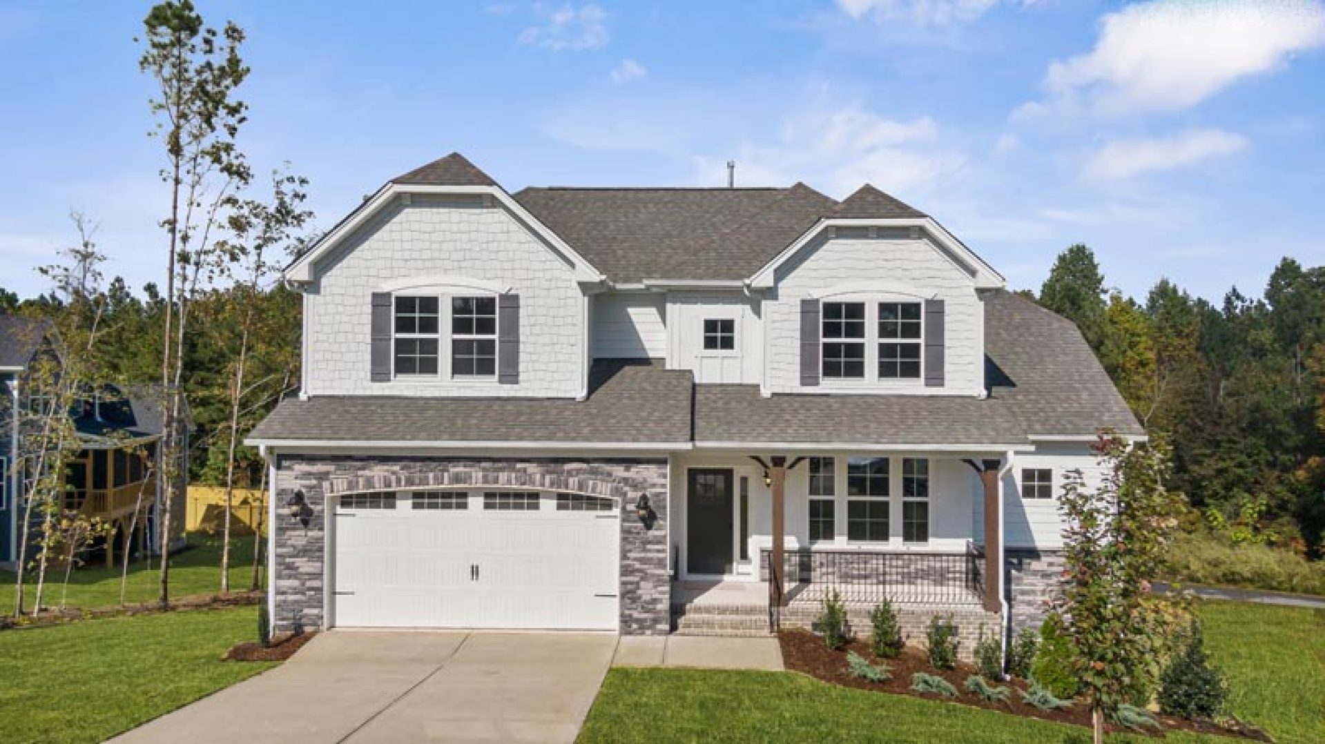 New Homes in Apex, NC Bridlewood at Friendship Place HHHunt Homes