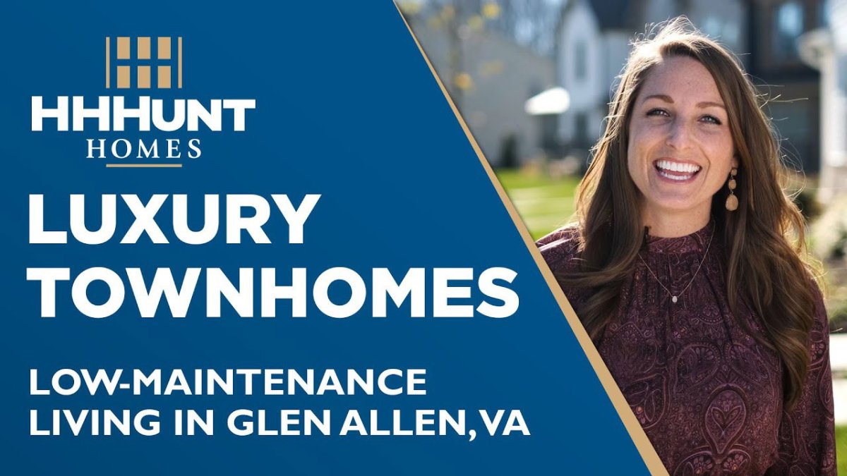 New Homes in Glen Allen, VA River Mill Townhomes HHHunt Homes