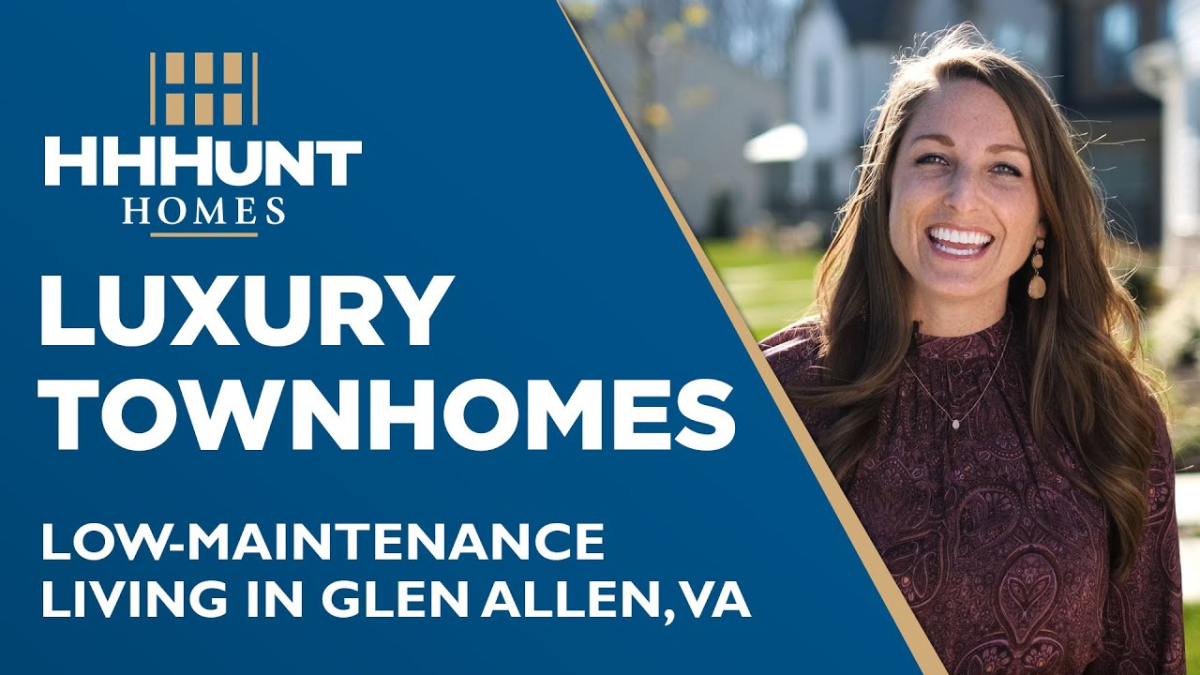 New Homes in Glen Allen, VA River Mill Townhomes HHHunt Homes