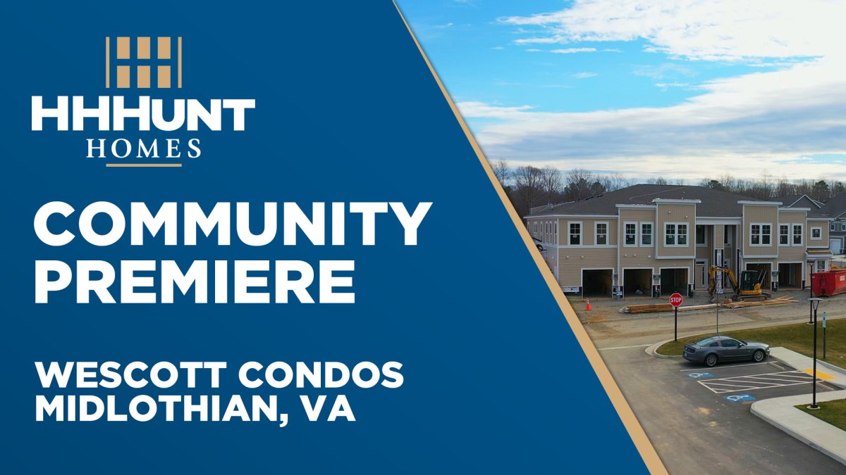 New Homes in Midlothian, VA Wescott Condos HHHunt Homes