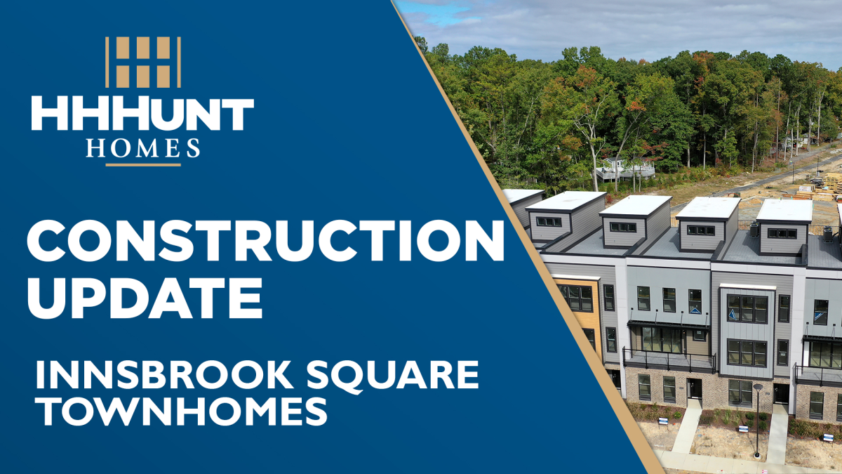 New Homes in Short Pump, VA Innsbrook Square Townhomes HHHunt Homes