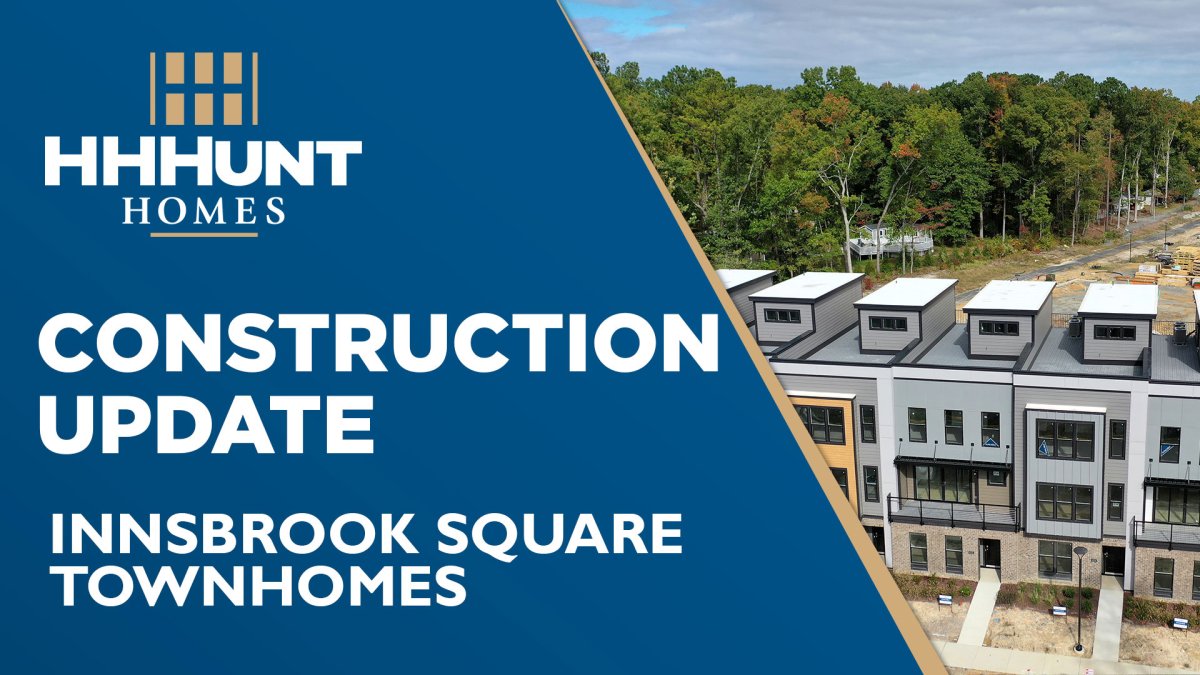 New Homes in Short Pump, VA Innsbrook Square Townhomes HHHunt Homes