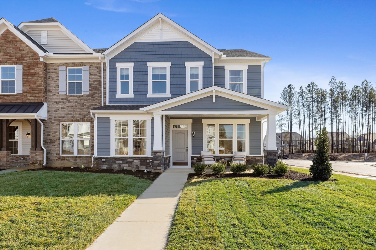 Hudson Floor Plan at River Mill Townhomes HHHunt Homes