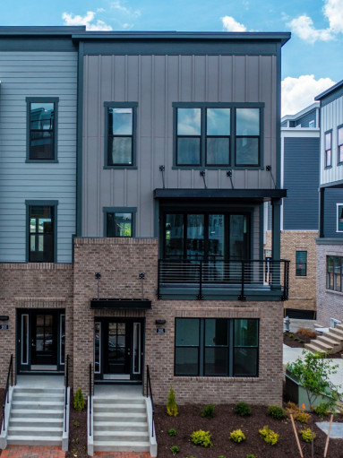 Cameron C End Unit floorplan in Rocketts Landing community, Richmond, Virginia