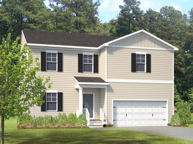 Traditional A floorplan in Kinwick Single Family community, Richmond, Virginia