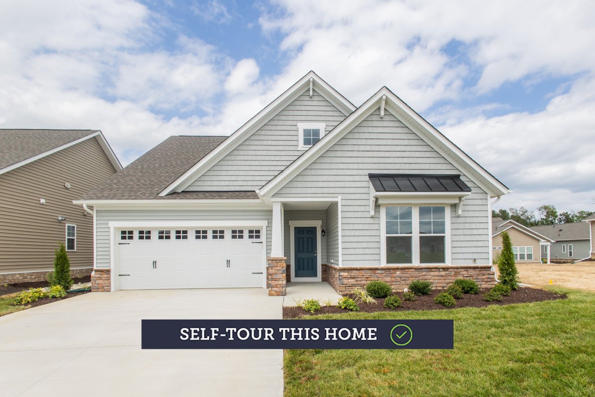 Farmhouse-style new homes in Twin Rivers, Richmond, Virginia