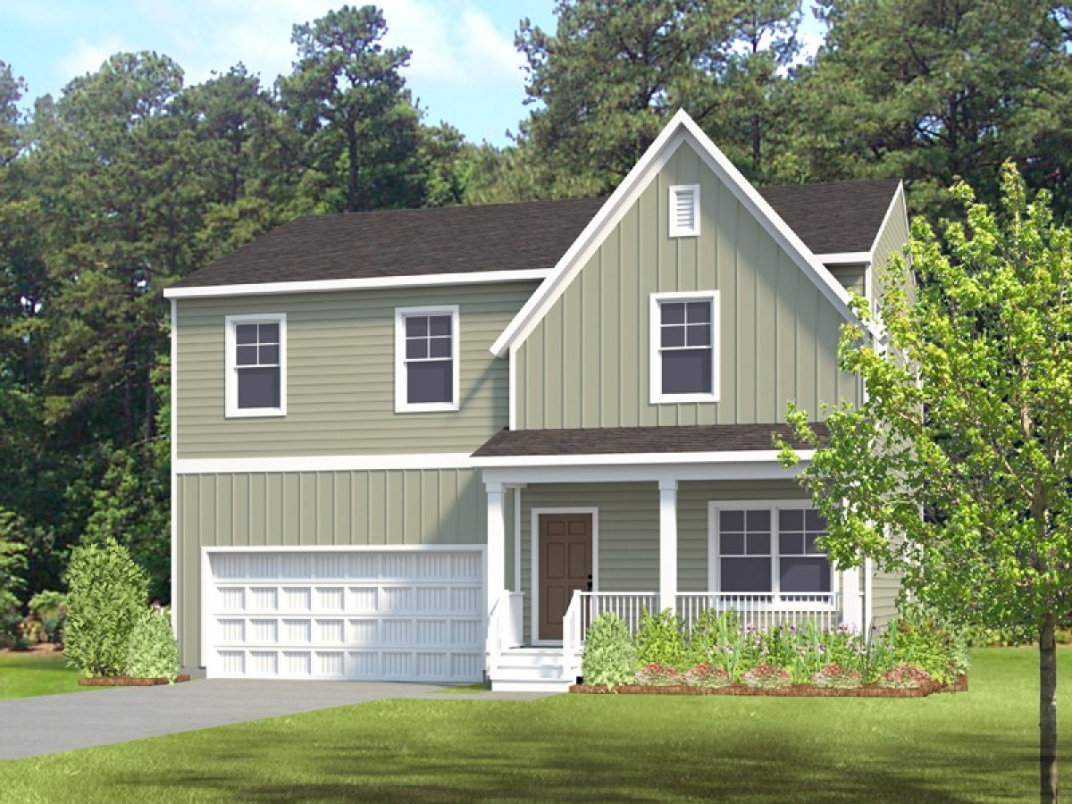 Farmhouse A floorplan in Move-in Ready Homes community, Richmond, Virginia