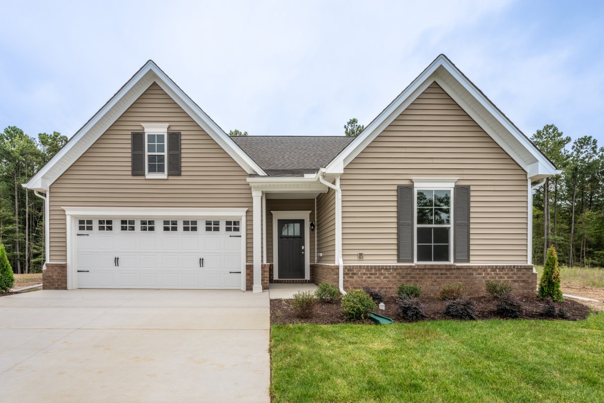 Farmhouse-style new homes in Twin Rivers, Richmond, Virginia