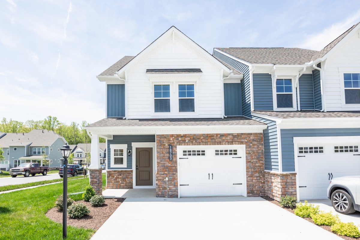Front Elevation with Garage