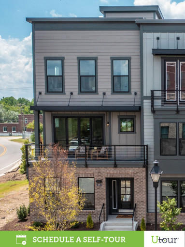 Cameron B End Unit floorplan in Rocketts Landing community, Richmond, Virginia