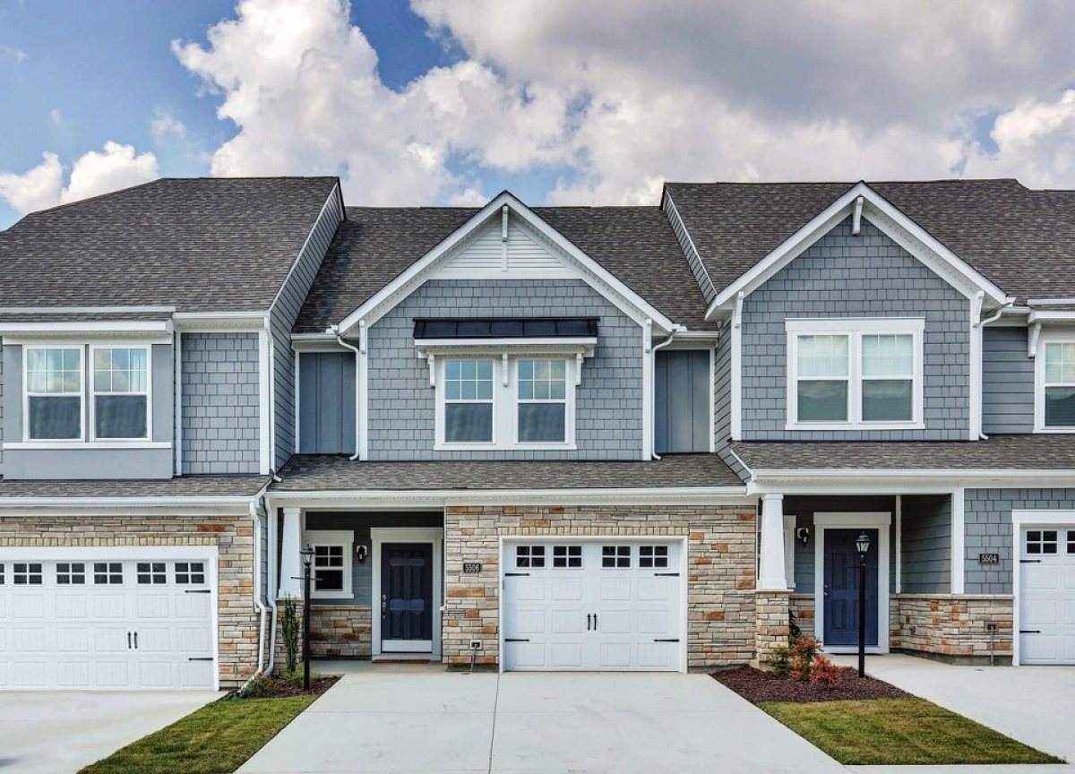 Front Elevation with Garage