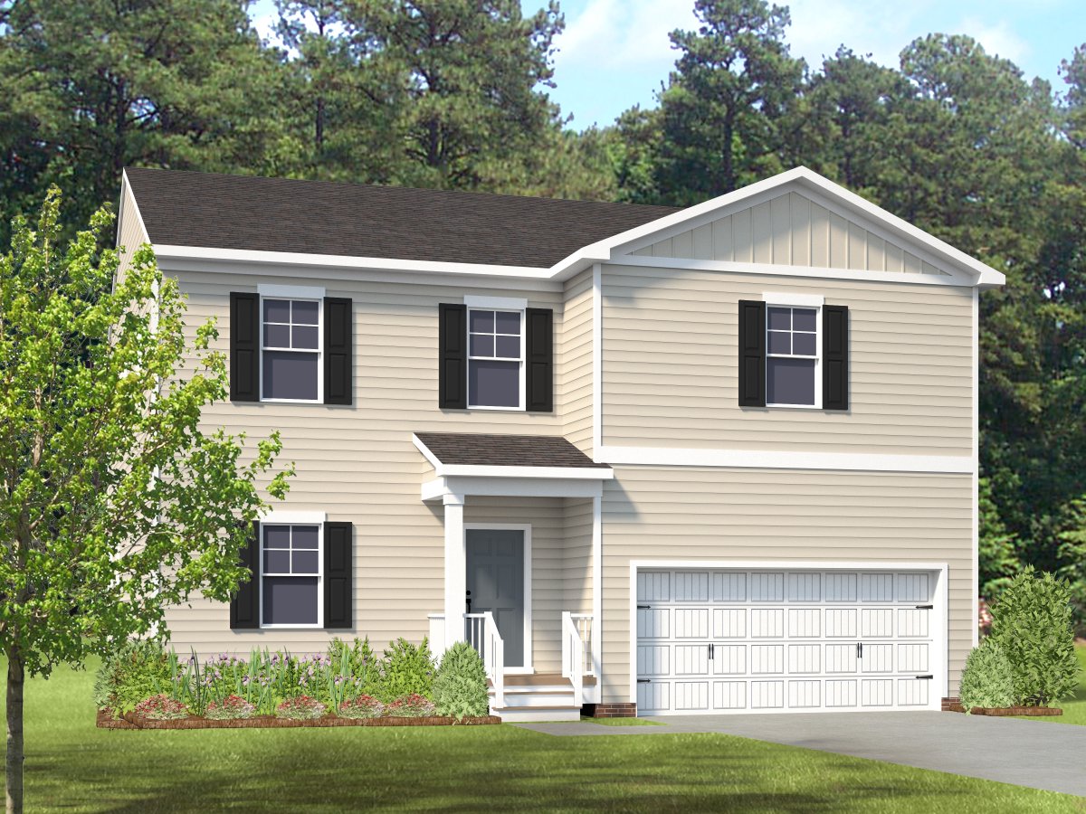 Traditional A floorplan in Kinwick Single Family community, Richmond, Virginia