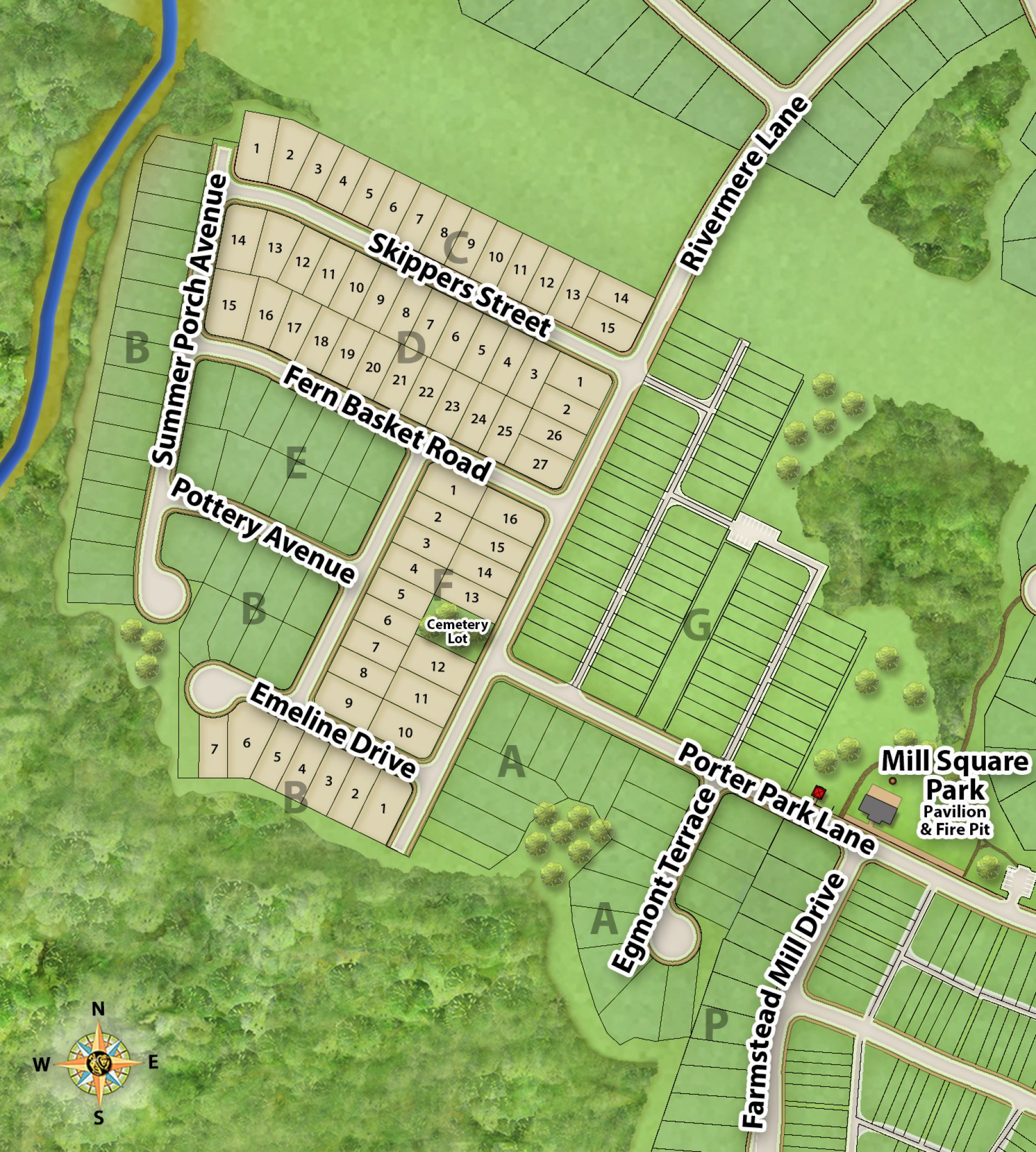 New Homes in Glen Allen, VA River Mill Single Family HHHunt Homes